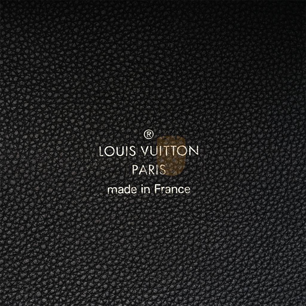 LOUIS VUITTON MAHINA HINA MM BLACK M53140 (46*29*17cm)